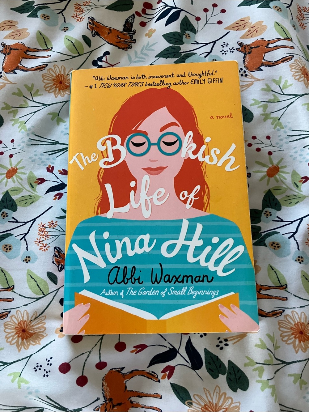 The Bookish Life of Nina Hill by Abbi Waxman in paperback.
